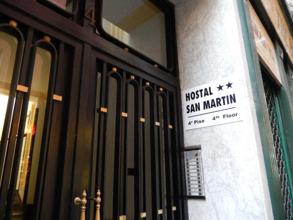 Hostal San Martin Madrid Exterior foto
